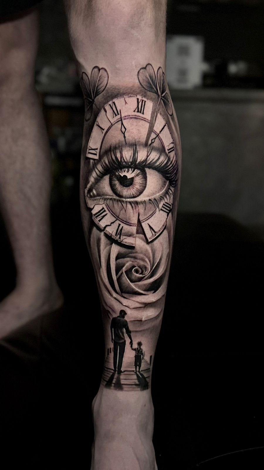 Black & Grey Realism — Quiet Ink Studio