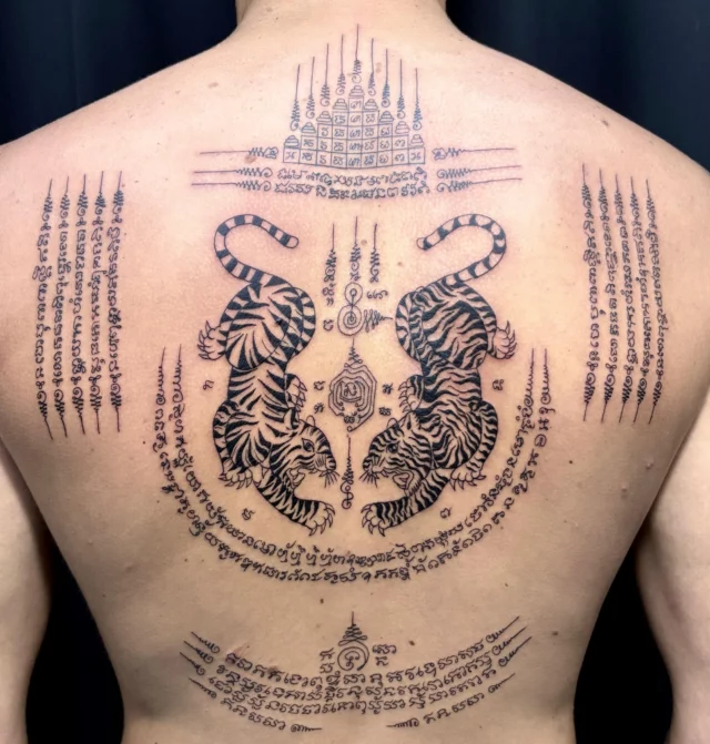 Safe precision tattooing session in Bali